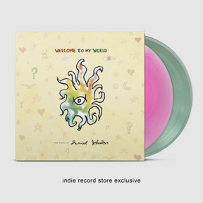 Daniel Johnston - Welcome To My World 2LP (Pink & Green Vinyl, Booklet, Gatefold)