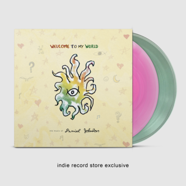 Daniel Johnston - Welcome To My World 2LP (Pink & Green Vinyl, Booklet, Gatefold)