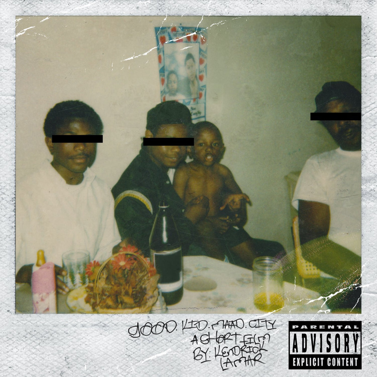 Kendrick Lamar – good kid, m.A.A.d city 2LP (10th Anniversary Milky Clear Translucent Vinyl)