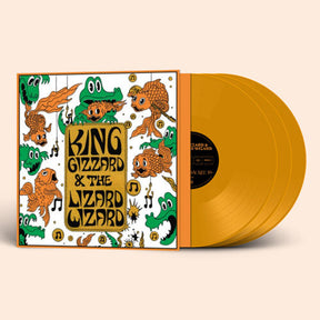 King Gizzard & The Lizard Wizard - Live In Milwaukee '19 3LP (Orange Vinyl, Triple Sleeve)