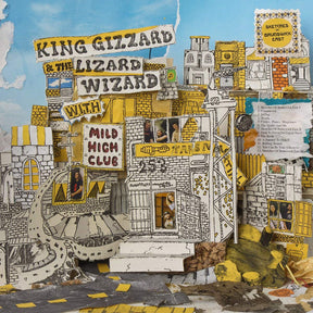 King Gizzard & The Lizard Wizard With Mild High Club - Sketches Of Brunswick East LP (Yellow & Blue Splatter Vinyl)