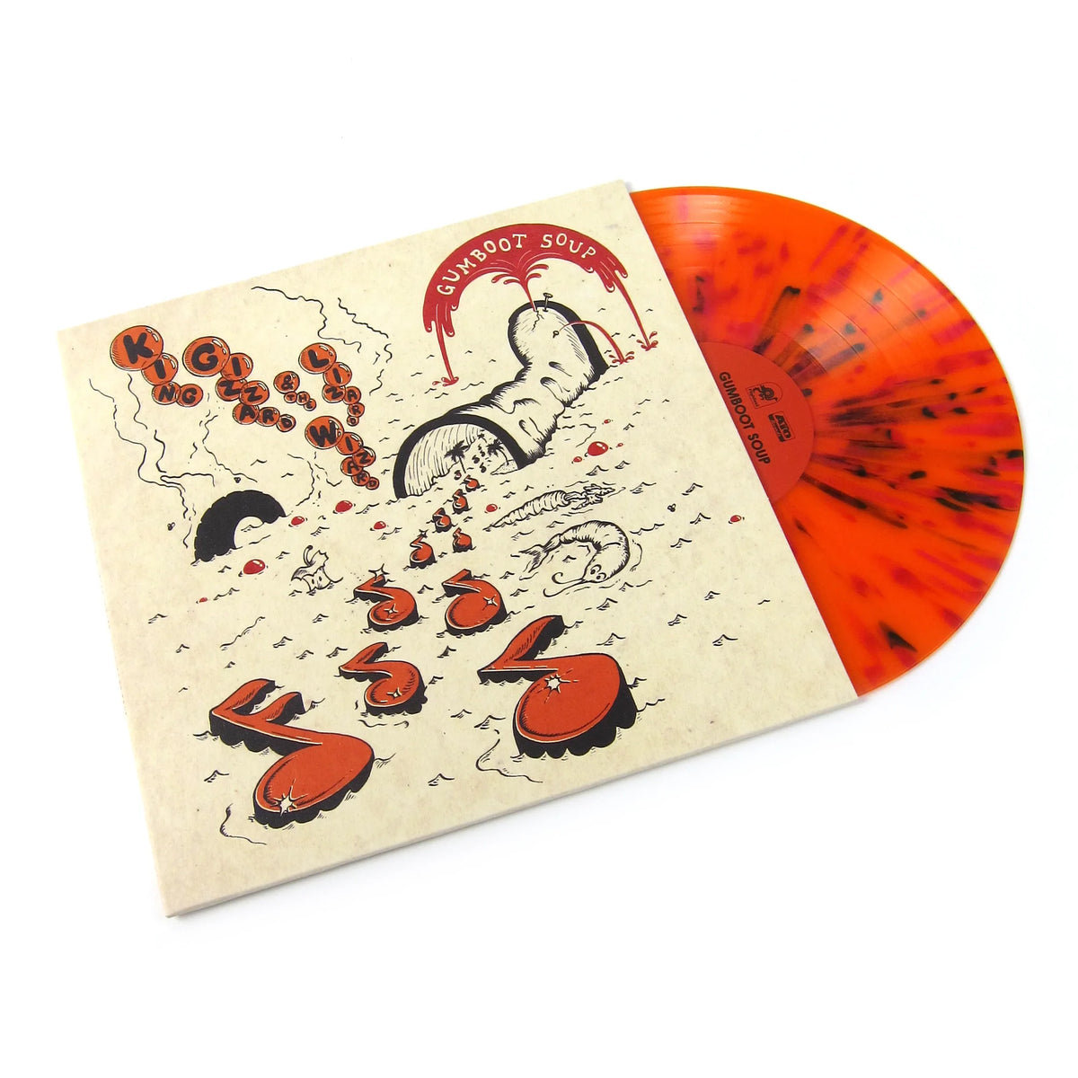 King Gizzard & The Lizard Wizard - Gumboot Soup LP (Orange Splatter Vinyl)