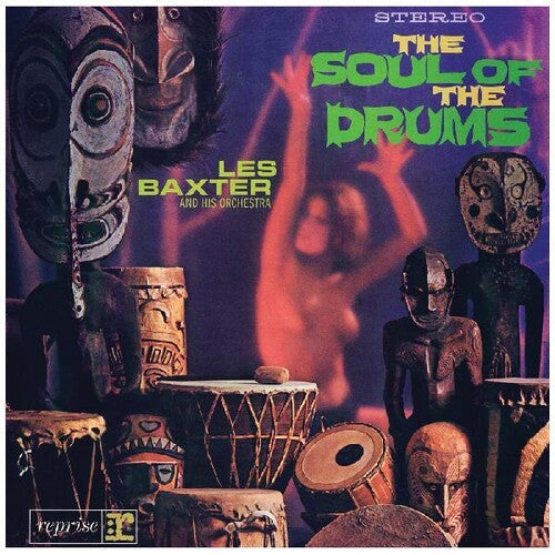 Les Baxter - The Soul Of The Drum LP (Green Vinyl)
