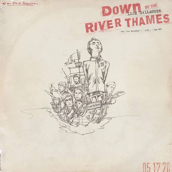 Liam Gallagher - Down By The River Thames 2LP (Colored Vinyl)
