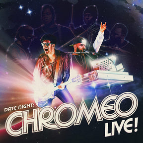 Chromeo – Date Night: Chromeo Live! 3LP (Blue Vinyl, 140g, Tri-fold Sleeve)