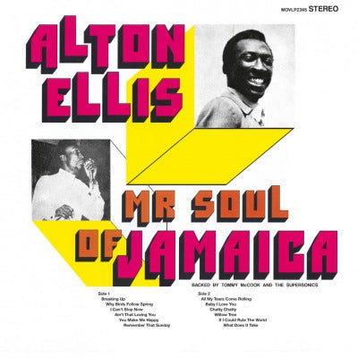 Alton Ellis - Mr. Soul Of Jamaica LP (Music On Vinyl, 180g, Audiophile)