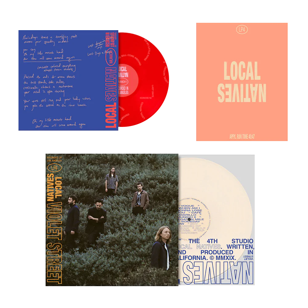Local Natives – Violet Street LP (Colored Vinyl, Booklet, Bonus 10")