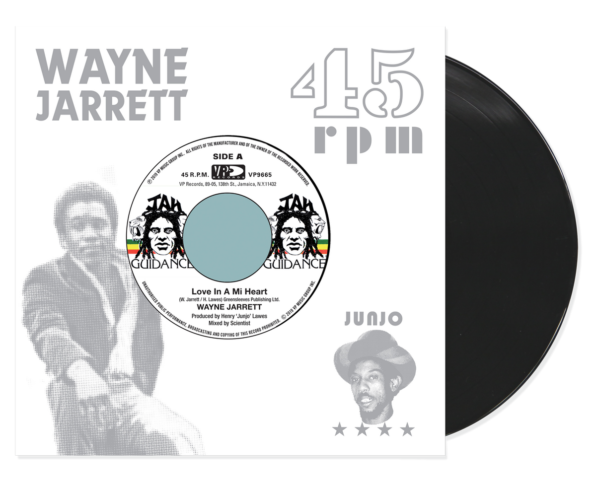 Wayne Jarrett - Love In A Mi Heart b/w Blood On His Lips 7"