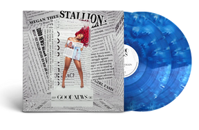 Megan Thee Stallion - Good News 2LP (Blue Vinyl, Gatefold)
