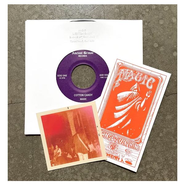 Magic - Cotton Candy b/w Make Up Your Mind 7" (Limited to 500, Black Edition)