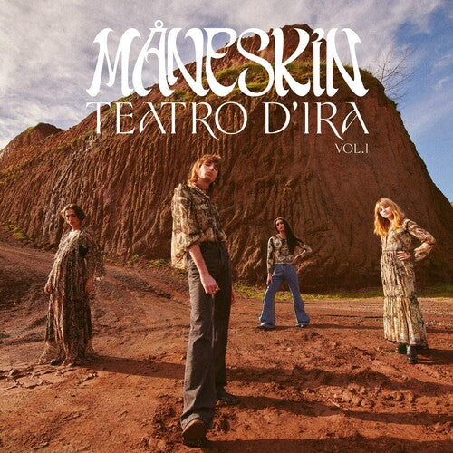Maneskin - Teatro D'Ira: Vol. I LP (Orange Vinyl, Italy Pressing)