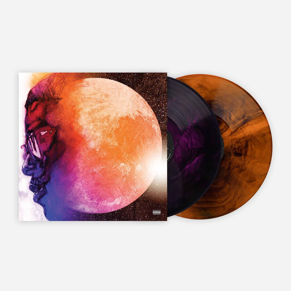 Kid Cudi - Man On The Moon: The End Of Day 2LP (Vinyl Me Please Edition, Galaxy Vinyl, Foil Stamped)