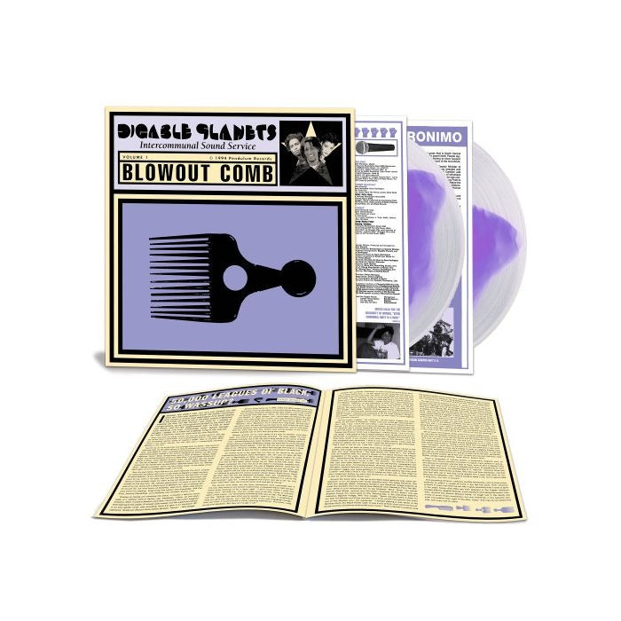 Digable Planets - Blowout Comb 2LP (Translucent Purple In Clear Vinyl)