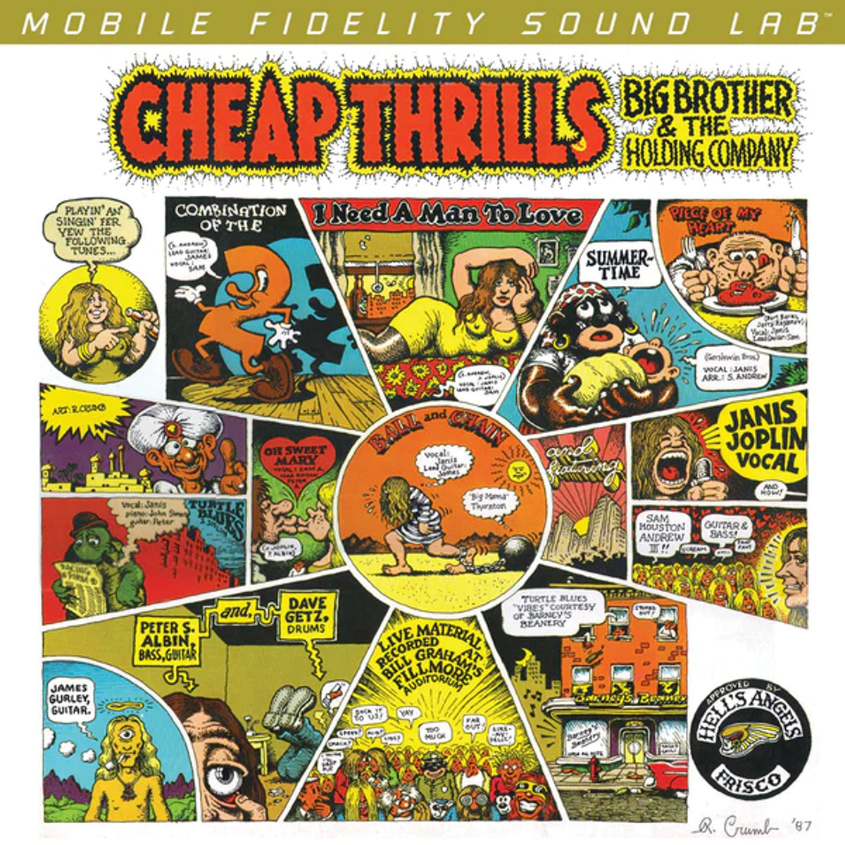 Big Brother And The Holding Company - Cheap Thrills 2LP (Numbered Limited Edition 180g 45rpm 2LP)