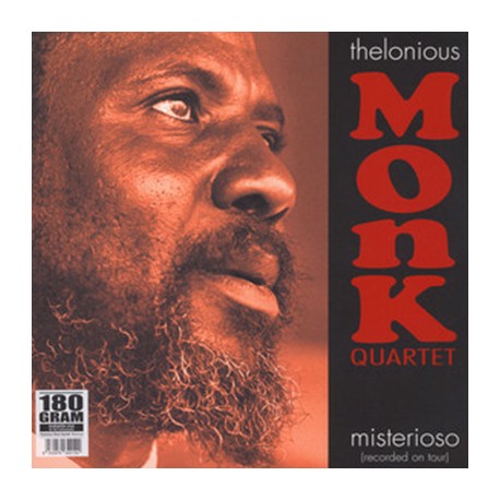 Thelonious Monk Quartet - Misterioso (Recorded On Tour) LP (Clear Vinyl)