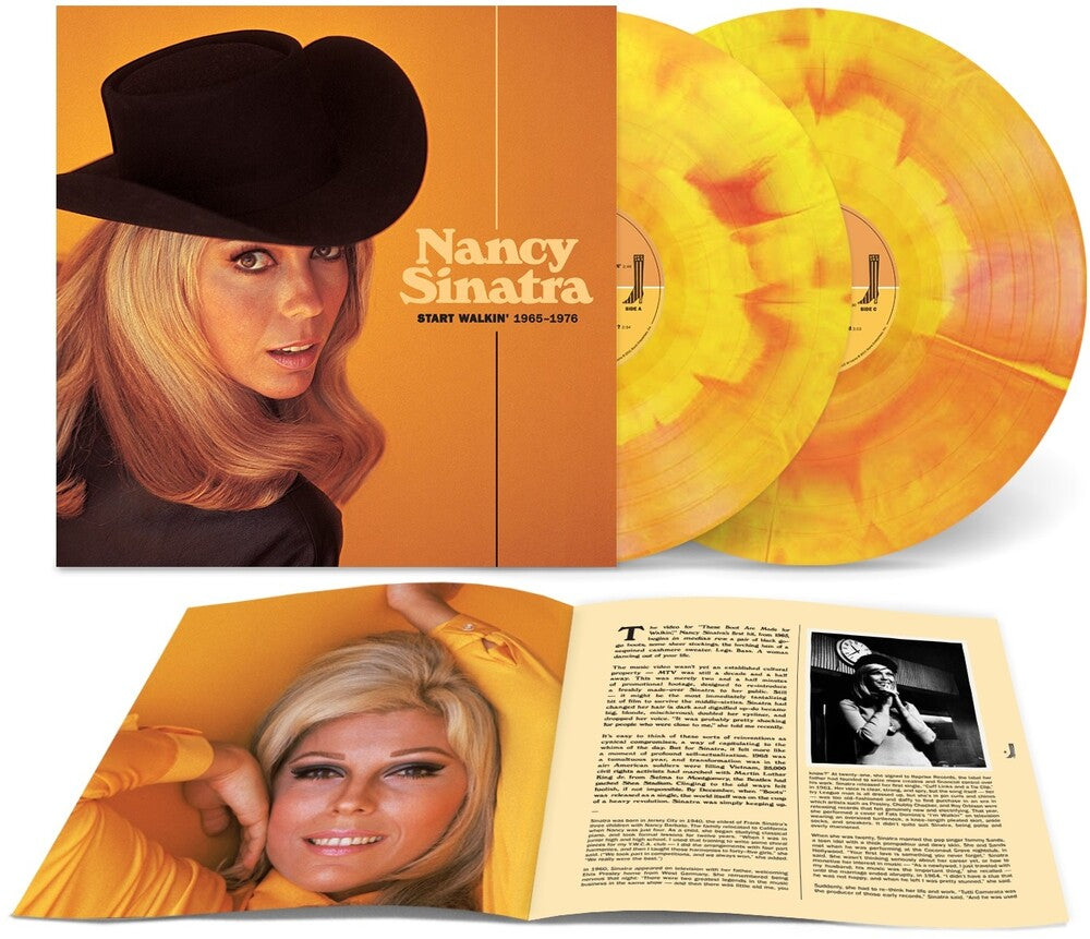 Nancy Sinatra – Start Walkin' 1965 - 1976 2LP (Colored Vinyl, Booklet, Gatefold)