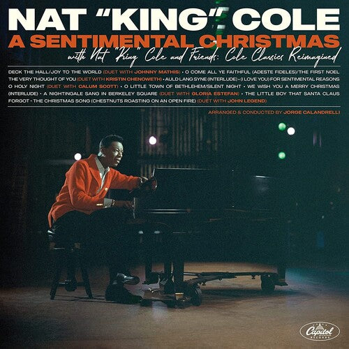 Nat King Cole – A Sentimental Christmas With Nat King Cole And Friends LP