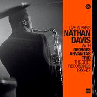 Nathan Davis & George Arvanitas Trio - Live In Paris 3LP (180g, Deluxe Edition, Gatefold, Audiophile Pressing)