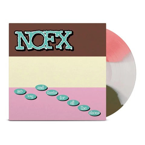 NOFX - So Long And Thanks For All The Shoes LP (Brown, White & Pink Vinyl)