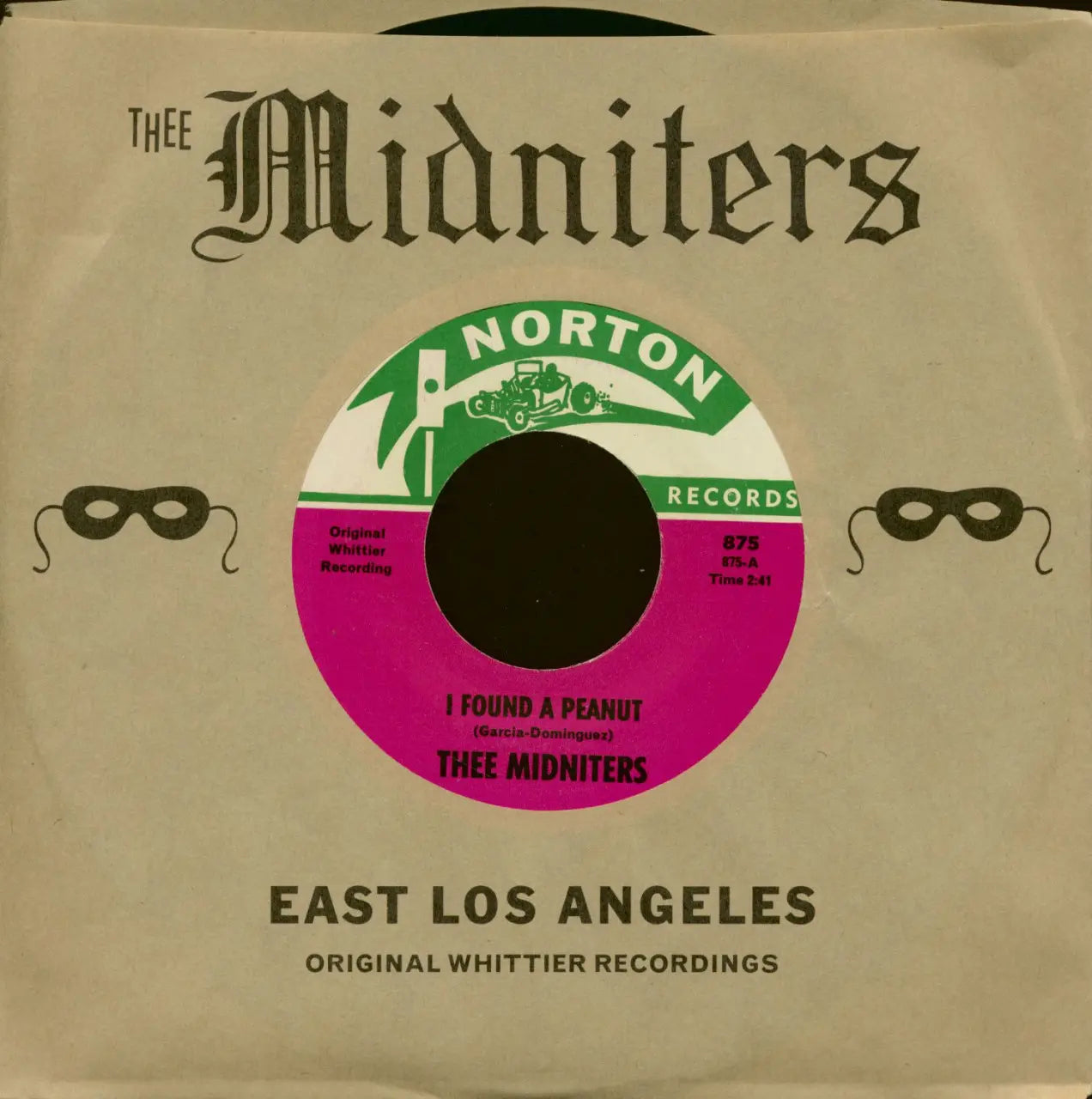 Thee Midniters - I Found A Peanut b/w Love Special Delivery 7"