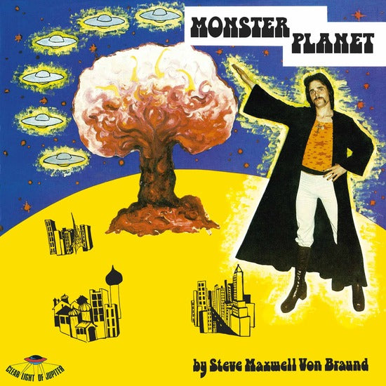 Steve Maxwell Von Braund – Monster Planet LP (Australia Pressing)