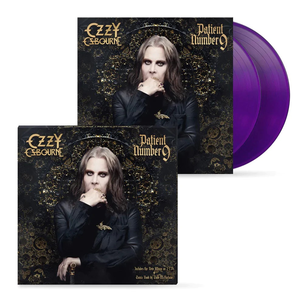 Ozzy Osbourne - Patient Number 9 2LP (Indie Exclusive Violet Vinyl & Comic Book)