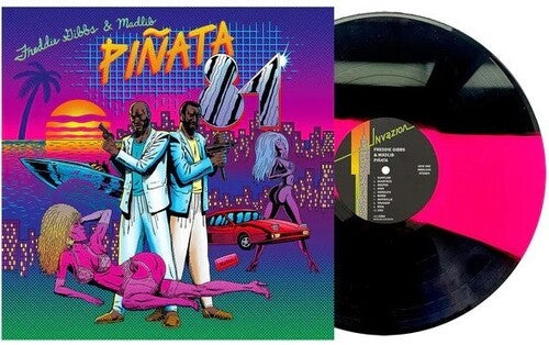 Freddie Gibbs & Madlib – Piñata '84 LP (Pink & Black Vinyl, RSD Exclusive)