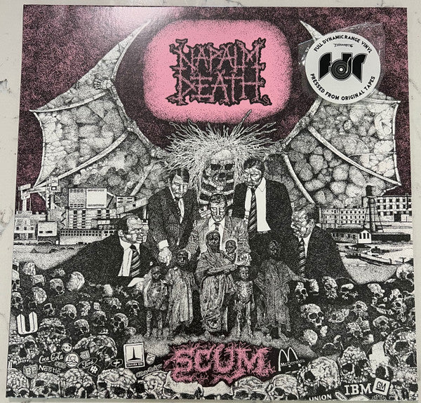 Napalm Death - Scum - Pink LP (Colored Vinyl)