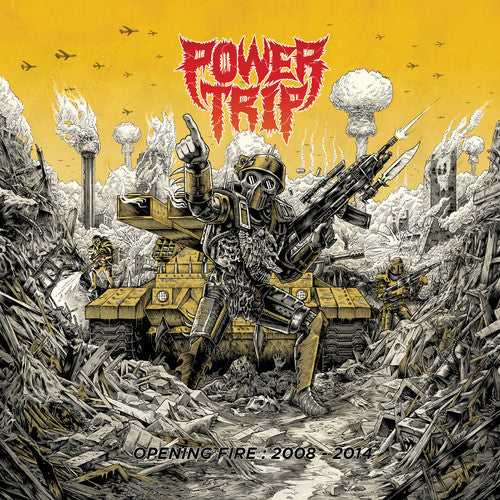 Power Trip - Opening Fire: 2008-2014 LP (Limited Edition 'Mustard Yellow' Vinyl)