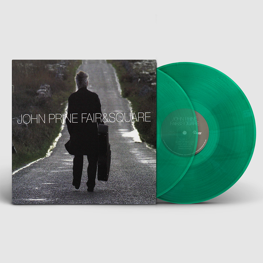 John Prine - Fair & Square 2LP (Indie Exclusive Green Vinyl)