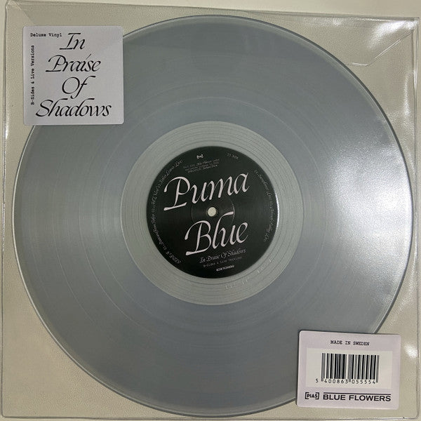 Puma Blue – In Praise Of Shadows - B-Sides & Live Versions LP (Clear Vinyl)