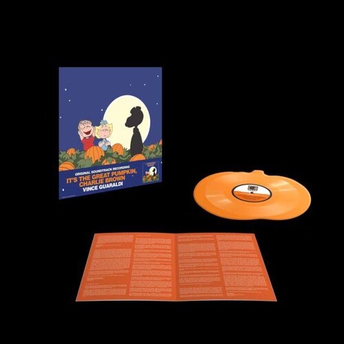 Vince Guaraldi – It's The Great Pumpkin, Charlie Brown: Original Soundtrack LP (Orange Pumpkin Shaped Vinyl, Remastered, Bonus Tracks