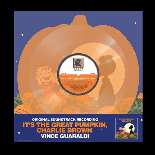 Vince Guaraldi – It's The Great Pumpkin, Charlie Brown: Original Soundtrack LP (Orange Pumpkin Shaped Vinyl, Remastered, Bonus Tracks