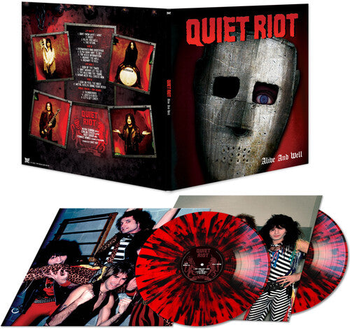 Quiet Riot – Alive And Well 2LP (Limited Edition Splatter Vinyl, Bonus Tracks, Deluxe Gatefold)