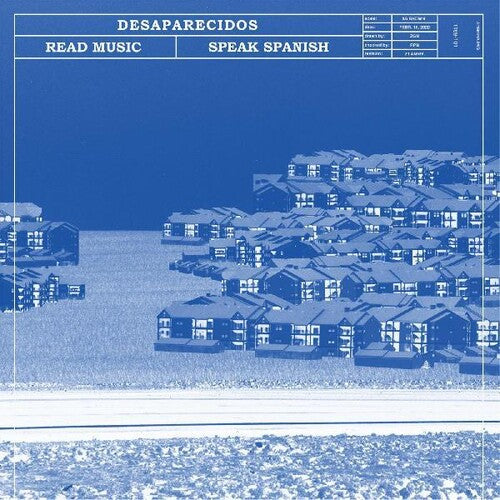 Desaparecidos – Read Music, Speak Spanish LP (Remastered, Indie Exclusive, Blue Vinyl, Poster)