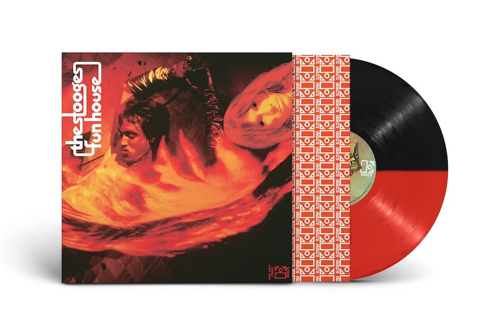The Stooges - Fun House LP (Rocktober 2022 Edition, Half Red/Half Black Vinyl)