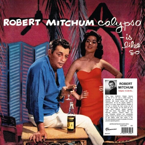 Robert Mitchum – Calypso: Is Like So! LP (Clear Vinyl)