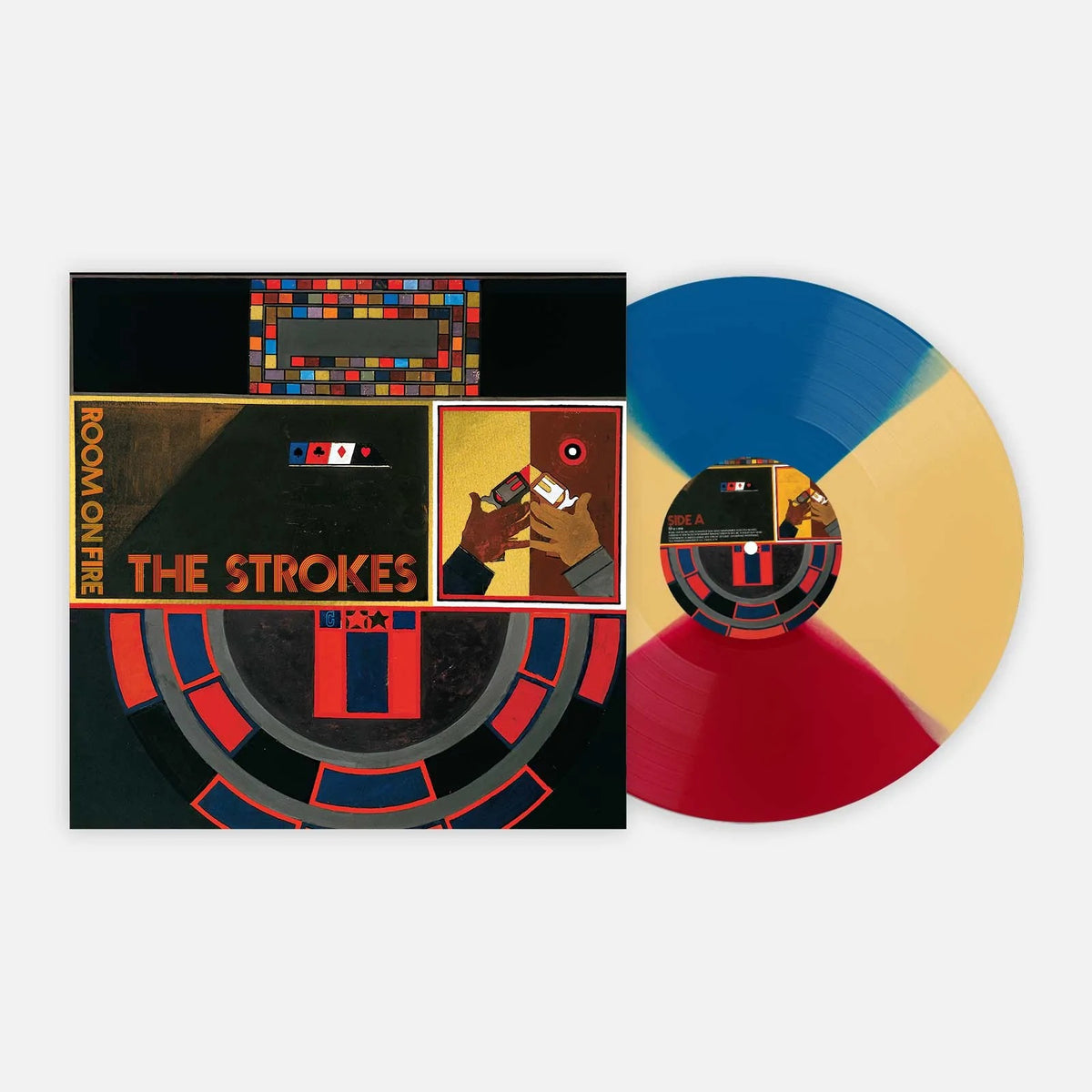 The Strokes - Room On Fire LP (Vinyl Me Please Edition, 180g, Tricolor Vinyl, Art Print)