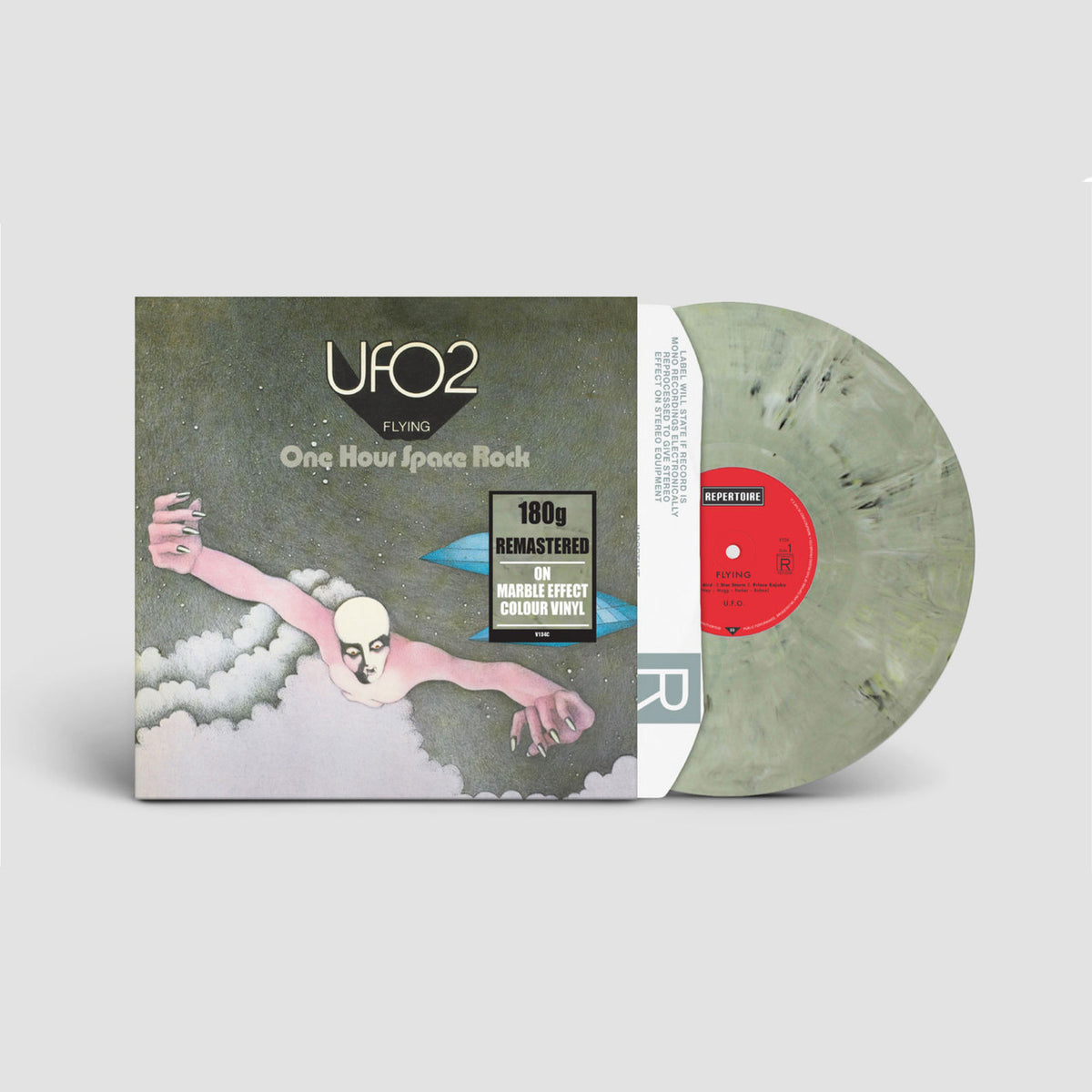 UFO - UFO 2: Flying - One Hour Space Rock LP (Half-Speed Mastered 180g Import LP, Marble Effect Color Vinyl)
