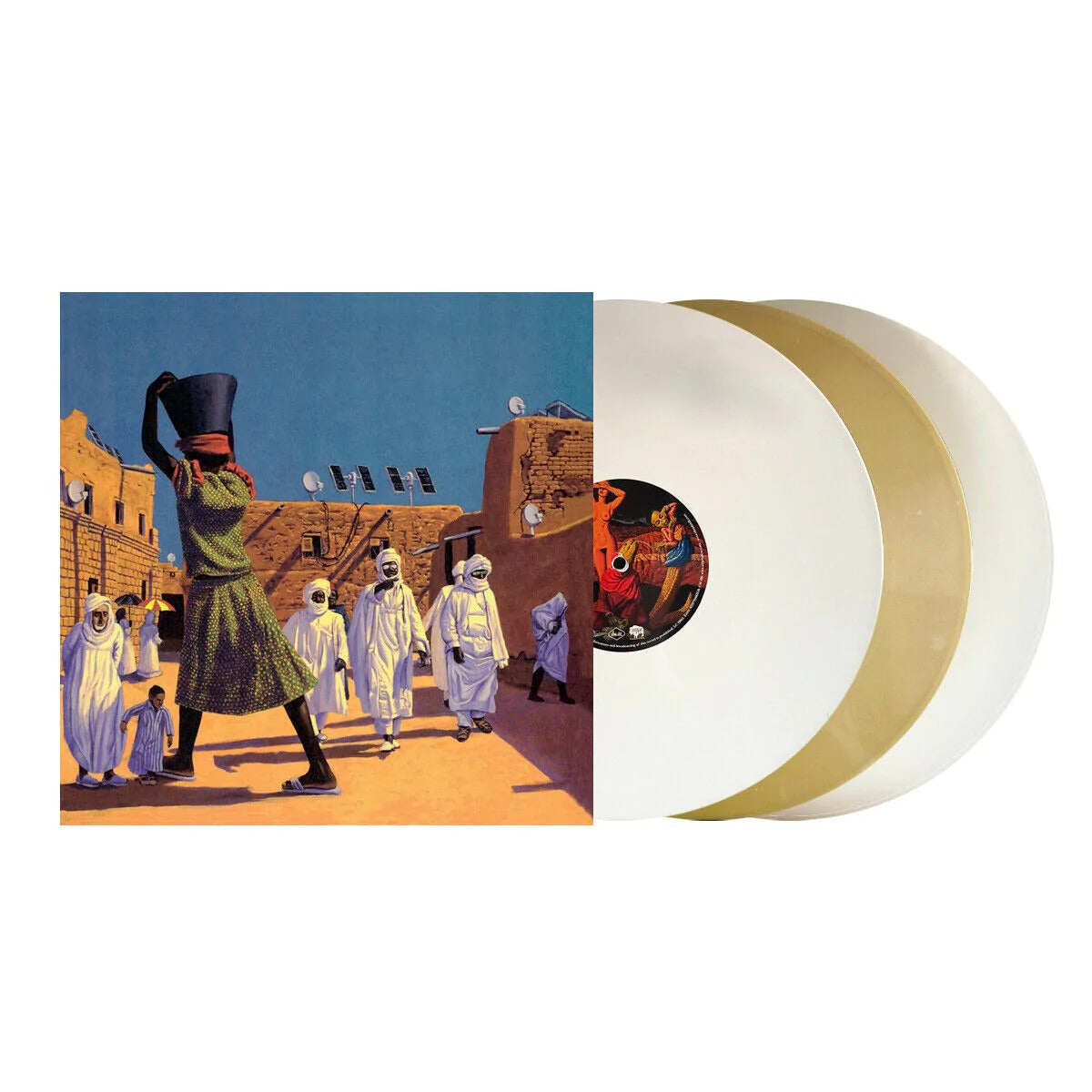 The Mars Volta - The Bedlam In Goliath 3LP (Limited Edition White, Gold & Glow In The Dark Vinyl)
