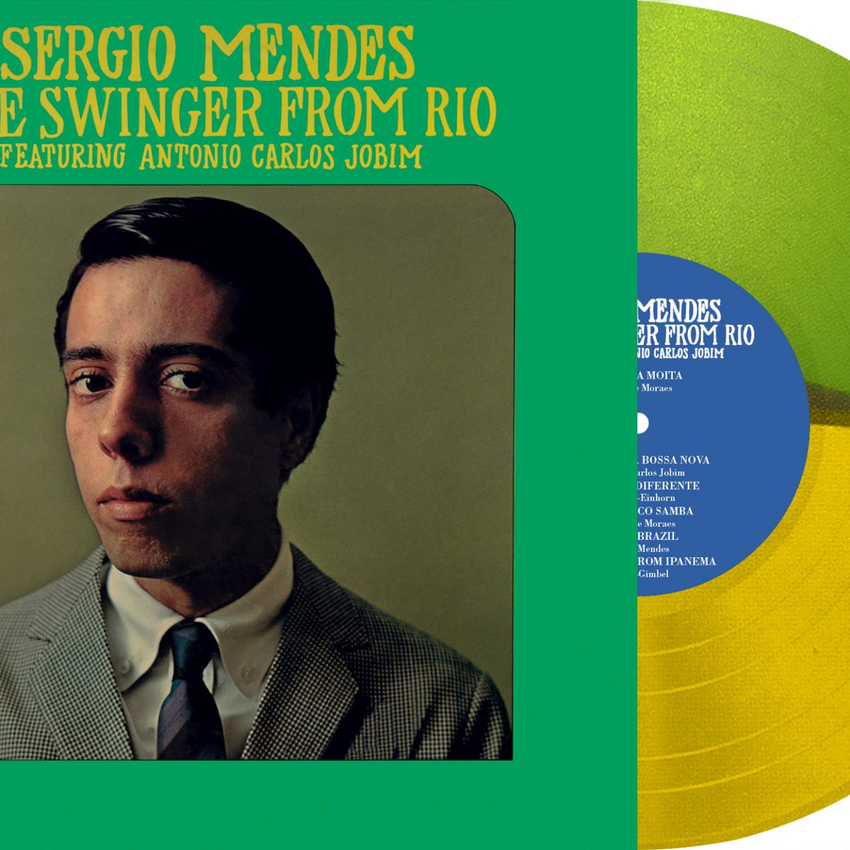 Sergio Mendes - The Swinger From Rio LP (Green & Yellow Vinyl)