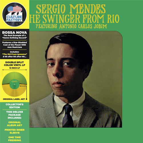 Sergio Mendes - The Swinger From Rio LP (Green & Yellow Vinyl)