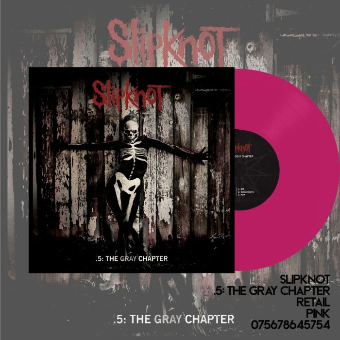 Slipknot - .5: The Gray Chapter 2LP (Limited Edition Pink Vinyl)