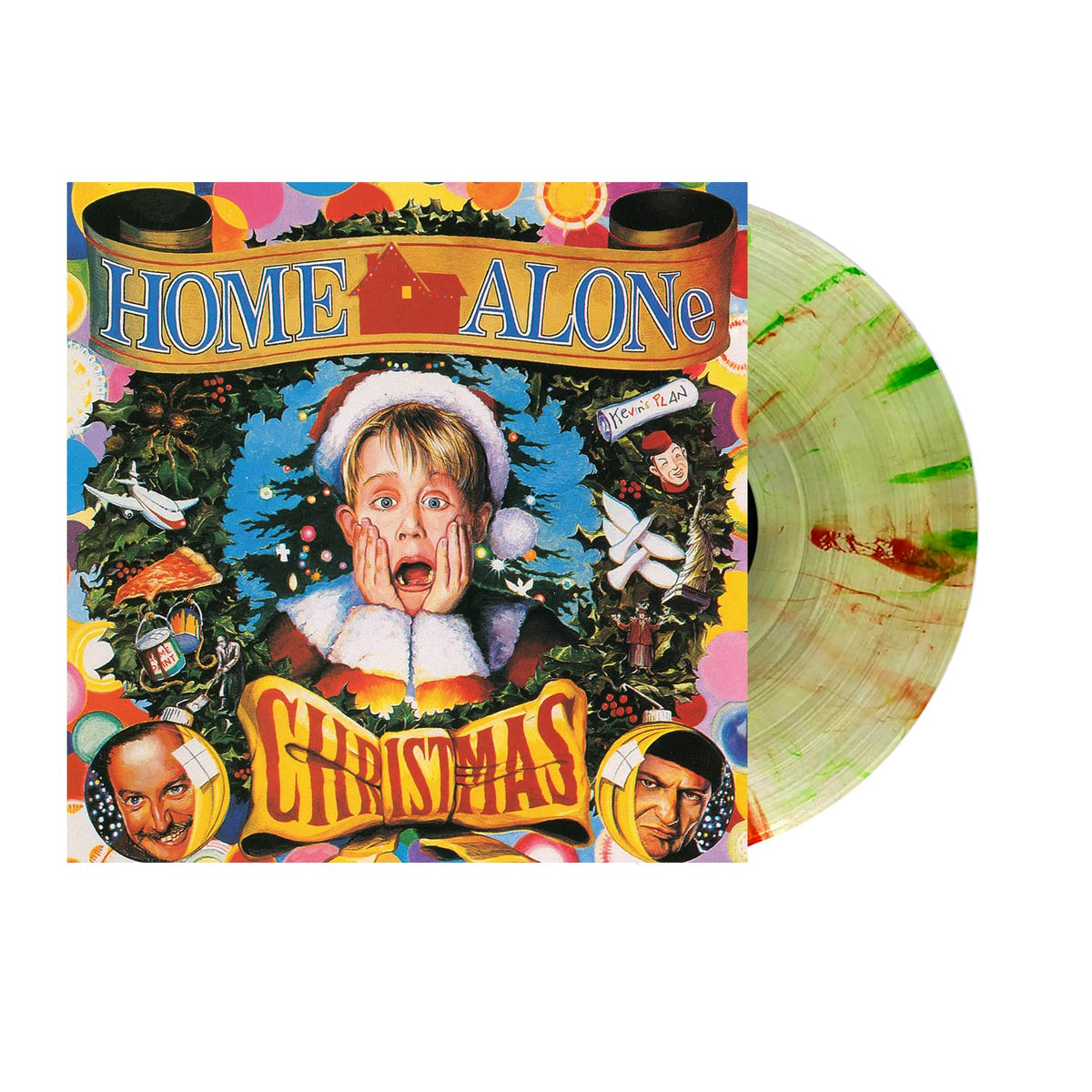Home Alone Christmas - Original Movie Soundtrack LP (Splatter Vinyl)
