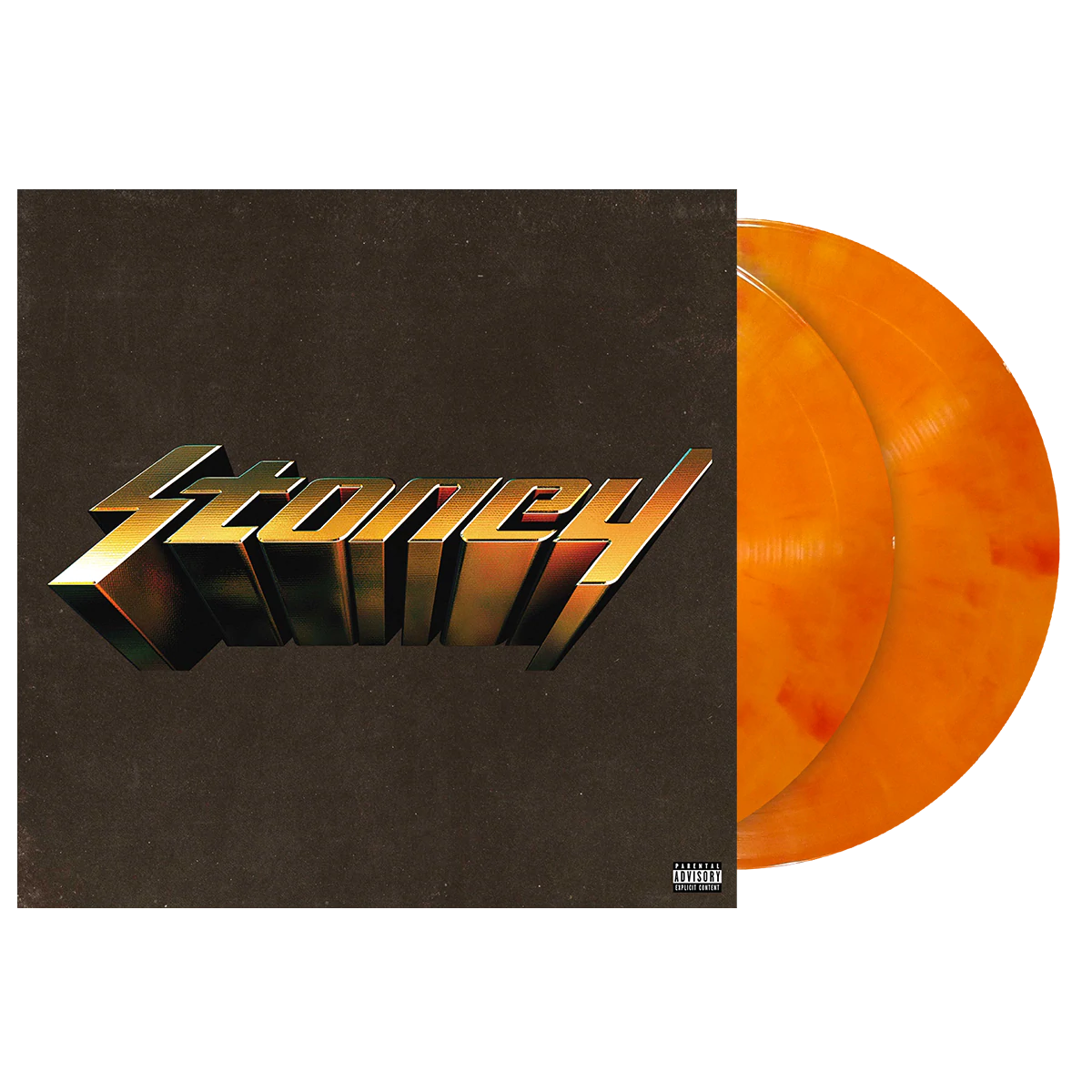 Post Malone - Stoney 2LP (Orange Vinyl, Gatefold)