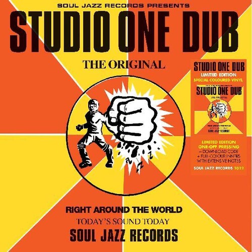V/A - Studio One Dub 2LP (Limited Edition Translucent Orange Vinyl, Compilation)