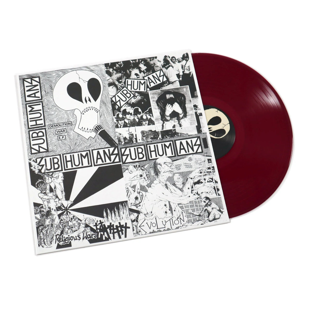 Subhumans - S/T  LP (Purple Vinyl)