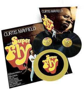 Curtis Mayfield – Super Fly: Original Motion Picture Soundtrack 2LP (50th Anniversary, Bonus Tracks, Poster, Slipmat)