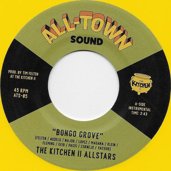 The Kitchen II Allstars - Bongo Grove b/w  Onyeabor 80 7"