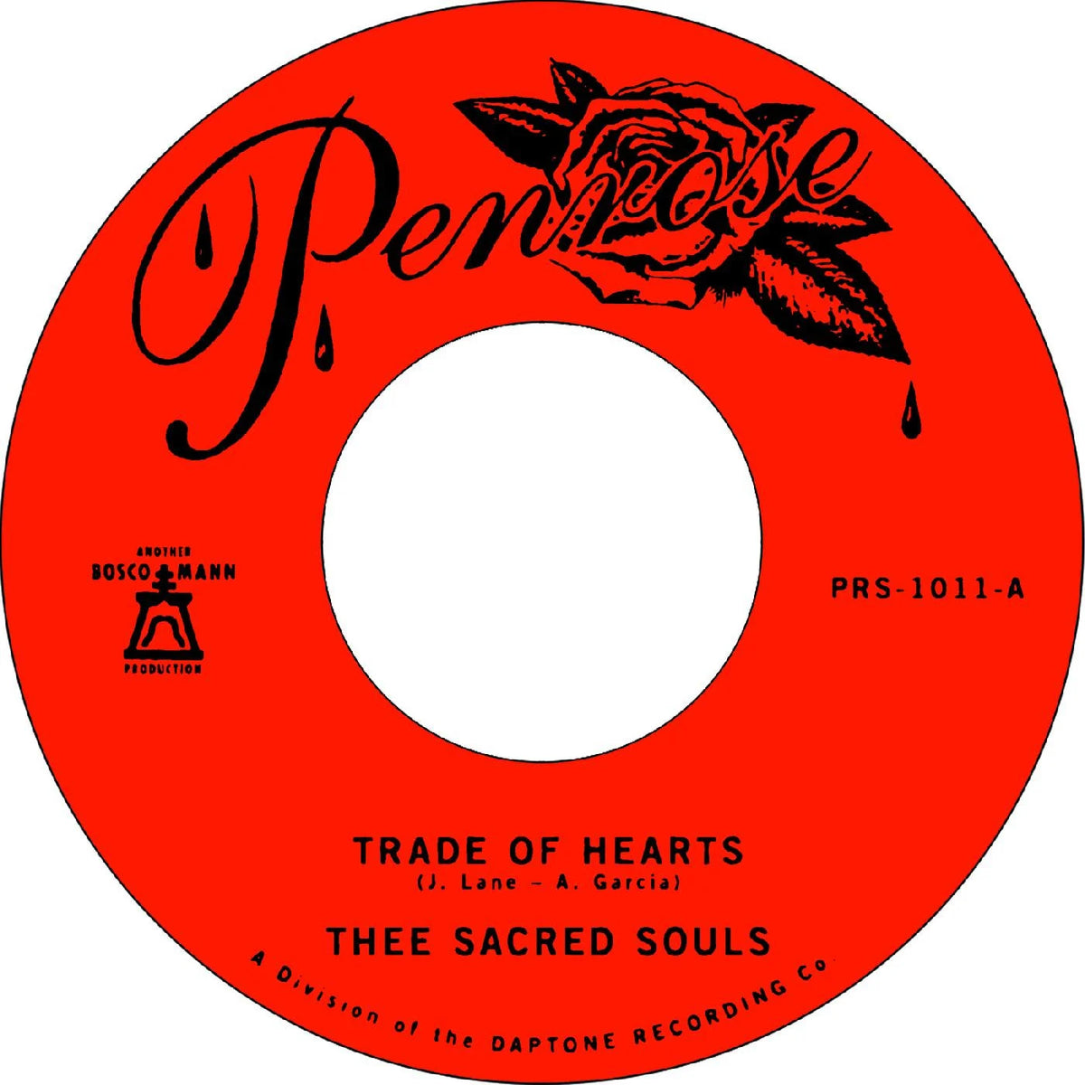 Thee Sacred Souls - Trade Of Hearts b/w Let Me Feel Your Charm 7"